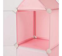 3 Cube Storage Castle Tower Organiser Space Saving Toy Shoe Clothing Unit Boxe