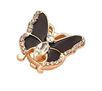 3 / d Butterfly Designs Rhinestones Cufflinks Premium Alloy Button Accessories for Business Attire Business Meeting Alloy Accessories
