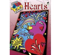 3-D Coloring Book - Hearts (Dover 3-D Coloring Book)