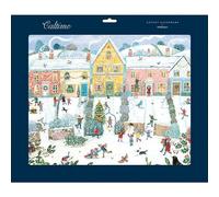 3 D Grand Xmas Village 458 x 375 mm Caltime Traditional Advent Calendar