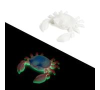 3-d Printed Animals 3d Printed Sea Animals Hermit Crab Movable Joints for Home Office Executive Desk Decoration-Luminous Rainbow||15cm