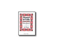3 Dances from The Three-Cornered Hat Manuel de Falla Book [Softcover] Piano Ches