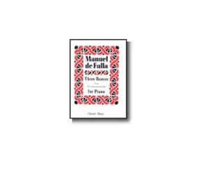 3 Dances from The Three-Cornered Hat Manuel de Falla Book [Softcover] Piano Ches