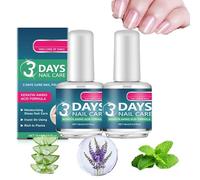 3 day nail treatment, nail serum for and strength, nourishing nail nutrient oil, multi-purpose nail repair, moisturize strengthen brighten nails care, nail strengthener (2PCS)