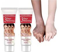 3 Days Kojic Acid Whitening Moisturizing Cream,Dark Spot Corrector Cream,Skin Lightening Cream for Dark Skin,Skin Bleaching Cream For Face And Body Sensitive Areas (2 Pcs)