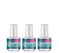 3 Days Nail Care Clear Oil, Keratin Nail Strengthener Polish, Quick-Drying, Long-Lasting Glossy Top & Base Coat, for Weak & Brittle Nails (3PCS)