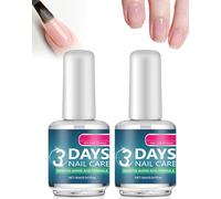 3 Days Nail Care - Keratin Amino Acid Formula, Nail Keratin 3 Days Growth, Deep into Nail Beds to Repair Splits, Fill Ridges, And Fortify Weak Layers, 3-Days to Glossy, Salon-Worthy Shine (2pcs)