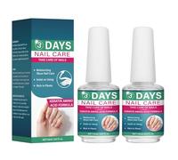 3 Days Nail Care Oil with Keratin, Nail Care Strengthening and Hydration, Repairs Dry Brittle Nails, Boosts Flexibility & Strengthens Healthy Nail Touch (2, A)