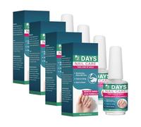 3 Days Nail Care Polish, Keratin Amino Acid Nail Oil, Moisturizing Clear Nail Care Gloss, Quick Dry Nail Conditioner for Weak Dry Nails, Natural Look Nail Care Solution, 15ML, Easy to Use (4 Pcs)