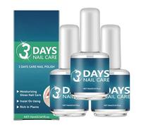 3 Days Nail Care & Polish, Natural formula, Quick - Dry, Long - Lasting Shine, Protects & Nourishes Nails, Restoring Healthy Finger for All Skin Types, 16ml (3PCS)