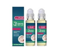 3- Days Nail Care Roll-on Serum, Nail Care Oil for Dry, Weak & Fragile Nails & Cuticle Care, Moisturizing Gloss, Easy To Apply, Daily Strengthening Nourishment (2pc)