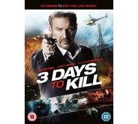 3 Days to Kill (2014) Region 2 DVD - Kevin Costner Spy Thriller