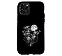 3 Deer Stag Howling At Moon Vintage Hunter 80s-90s Graphic Case for iPhone 11 Pro
