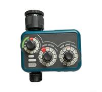 3-Dial Brass Water Timer 3/4 Inch Rain Delay