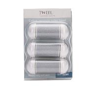 3 Different Replacement Roller Head for IWEEL/ShoRan/Ratukall/Essy/Bemece/BarberBoss/Xespis/Wolady Foot File Pedicure Tools for Feet Callus Shaver Pedicure kit for Cracked Heels and Dead Skin