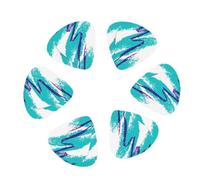 3 Different Thickness 90's Cup Design Print Guitar Picks for Electric Guitar,Acoustic Guitar,12-pack