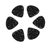 3 Different Thickness Black Music Notes Print Guitar Picks for Acoustic Guitar,Electric Guitar,12-pack