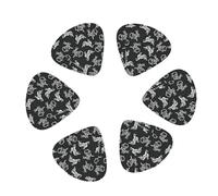 3 Different Thickness Bunny Rabbit Print Guitar Picks for Electric Guitar,Acoustic Guitar,12-pack