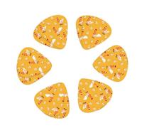 3 Different Thickness Chicken Chick Print Guitar Picks for Electric Guitar,Acoustic Guitar,12-pack
