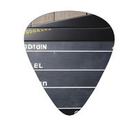 3 Different Thickness Cinema Movie Clapboard And Popcorn Print Guitar Pick Plectrums For Bass Ukulele Acoustic Guitars