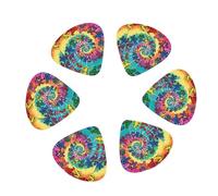 3 Different Thickness Dancing thanksgiving bear Print Guitar Picks for Acoustic Guitar,Electric Guitar,12-pack