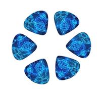 3 Different Thickness DNA Chain Photo Print Guitar Picks for Electric Guitar,Acoustic Guitar,12-pack