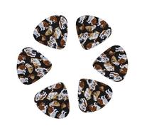 3 Different Thickness English Bulldogs Print Guitar Picks for Acoustic Guitar,Electric Guitar,12-pack