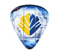 3 Different Thickness Ice Hockey Art Pattern Print Guitar Pick Plectrums For Bass Ukulele Acoustic Guitars