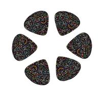 3 Different Thickness Math Formula Print Guitar Picks for Electric Guitar,Acoustic Guitar,12-pack
