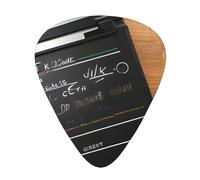 3 Different Thickness Movies Clapperboard Pattern Print Guitar Pick Plectrums For Bass Ukulele Acoustic Guitars