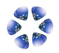 3 Different Thickness Shark Swimming Under the Sea Print Guitar Picks for Electric Guitar,Acoustic Guitar,12-pack