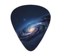 3 Different Thickness Universe Milky Way Galaxy Print Guitar Pick Plectrums For Bass Ukulele Acoustic Guitars