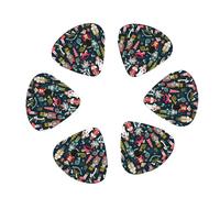 3 Different Thickness Women_s Nutcracker Ballet Xmas Dance Print Guitar Picks for Acoustic Guitar,Electric Guitar,12-pack