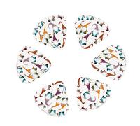 3 Different Thickness Xmas Funny Gnomes Print Guitar Picks for Acoustic Guitar,Electric Guitar,12-pack