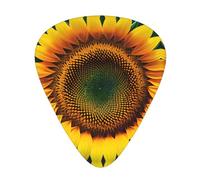 3 Different Thickness You Are My Sunshine Sunflower Print Guitar Pick Plectrums For Bass Ukulele Acoustic Guitars