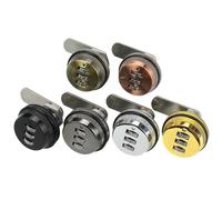 3 Digit Code Combination Lock Zinc Alloy Password Locks Security Home Automation Cam 1Pcs(20mm Sliver)