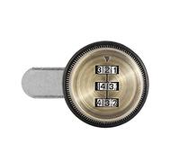 3-Digit Combination Cabinet Cam Lock, 2PCS Password Coded Mailbox Security Zinc Alloy Keyless Locks for Wardrobe Door Filing Cabinet Mailbox Drawer Cupboard (20mm)