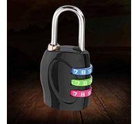 3-Digit Combination Padlock Luggage Suitcase Lock Metal Secure Password Code Unlock Convenient and Practical Clever