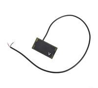 3 Digit LED Digital Voltmeter for DC 12V 24V with Waterproof ABS Shell Reverse Polarity Protection and Accurate Voltage Measurement for Panel Use (Blue light)