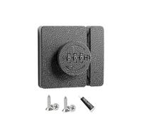 3-Digit Password Closet Combination Lock for Drawers and Cabinets - Zinc Alloy Combination Lock with Adhesive, Screws for Bedroom, Kitchen and Wardrobe