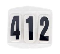 3-digit riding competition numbers Kerbl Velcro