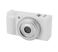 3 Digital Vlogging Cameras Featuring 5K30fps Video, 80M Photo, 16x Zoom, with 2.8 Inch Color Screen, Autofocus, F1.8 Aperture, Stabilization for Live Streaming (White)