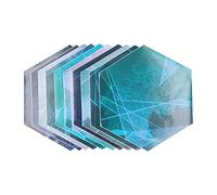 3 Dimensional Simulation Tile Sticker Hexagonal Self Adhesive Anti Slip Floor Sticker for Home