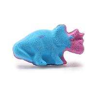 3 Dinosaur Shaped Bath Bombs - Blueberry Scented, 80g | Fun and Aromatic Bathing Experience for Kids | Added Foaming Solution for Extra Bubbles