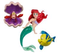 3 Disney Princess Ariel Dive Characters Swimming Pool Toys 5.75"