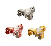 3 Divisions Random Hand Sign Battle Rifles Desk Ease Dolls for Classroom and Party Opener Games Rock Party Contests Participatory Toy Pull Initiate Puzzle Creative Adults Transportable Rock