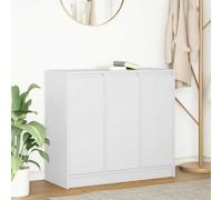 3 Door Sideboard Storage Cupboard Buffet Cabinet w/ Shelves Living Room TV Stand