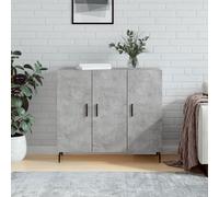 3 Door Sideboard Storage Cupboard Buffet Cabinet with Shelf Living Room TV Stand