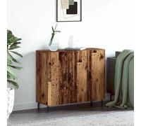 3 Door Sideboard Storage Cupboard Buffet Cabinet with Shelf Living Room TV Stand