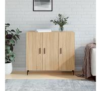 3 Door Sideboard Storage Cupboard Buffet Cabinet with Shelf Living Room TV Stand